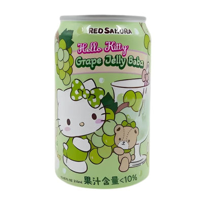 Hello Kitty Bubble Tea - Grape Jelly Boba