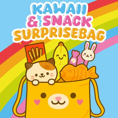 Kawaii & Snack Surprise Bag 🎁🍓 – 30% Voordeel!
