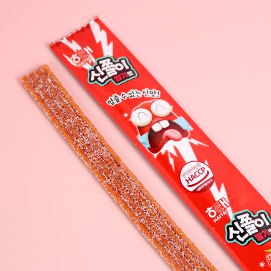 Long Sour Jelly Candy - Strawberry