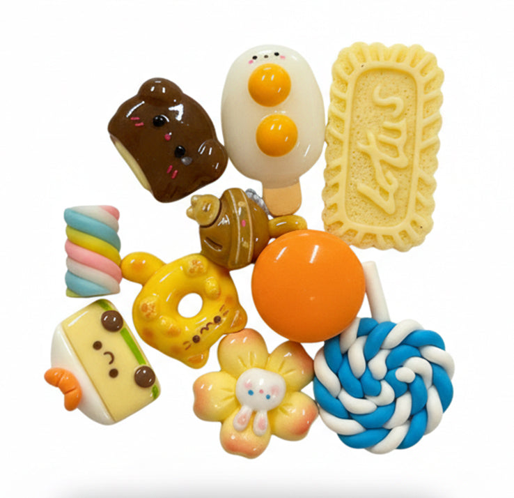DIY Kawaii Cabochons - Kawaii Mix Surprise - 10 PCS bag