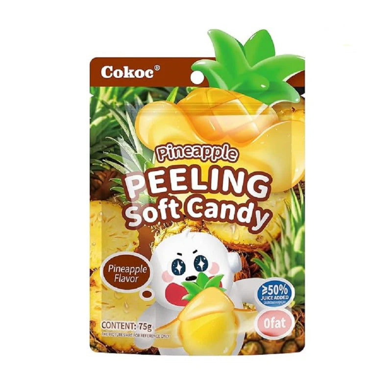 Peeling Soft Candy - Pineapple