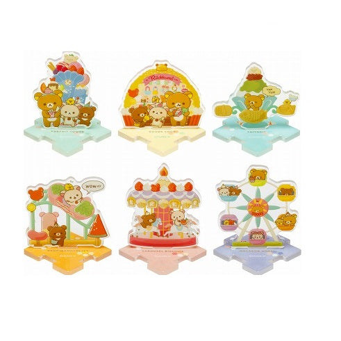 Acrylic Stand Blindbag - Rilakkuma Funny Amusement Park