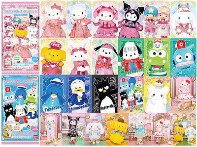 BANDAI Sanrio Live Characters Twin Wafer + Metallic Card - Vol.2