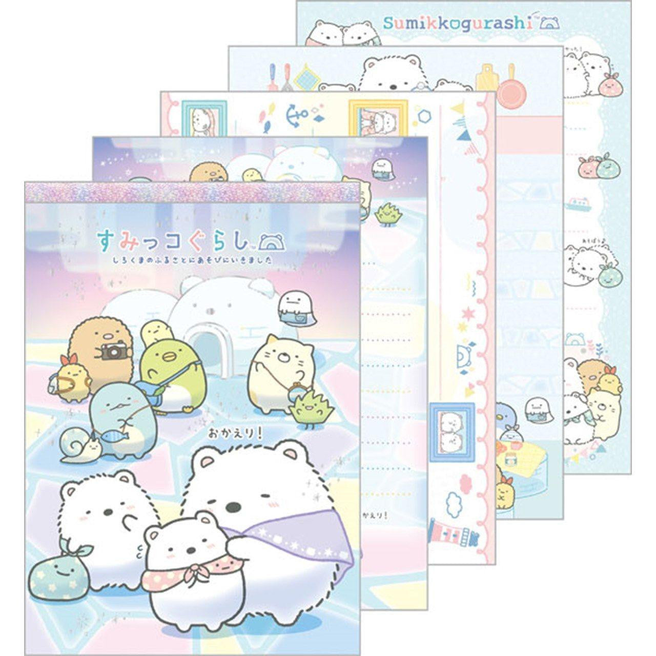 Memoblok Groot - Sumikko Gurashi Shirokuma´s Hometown Theme - Pink