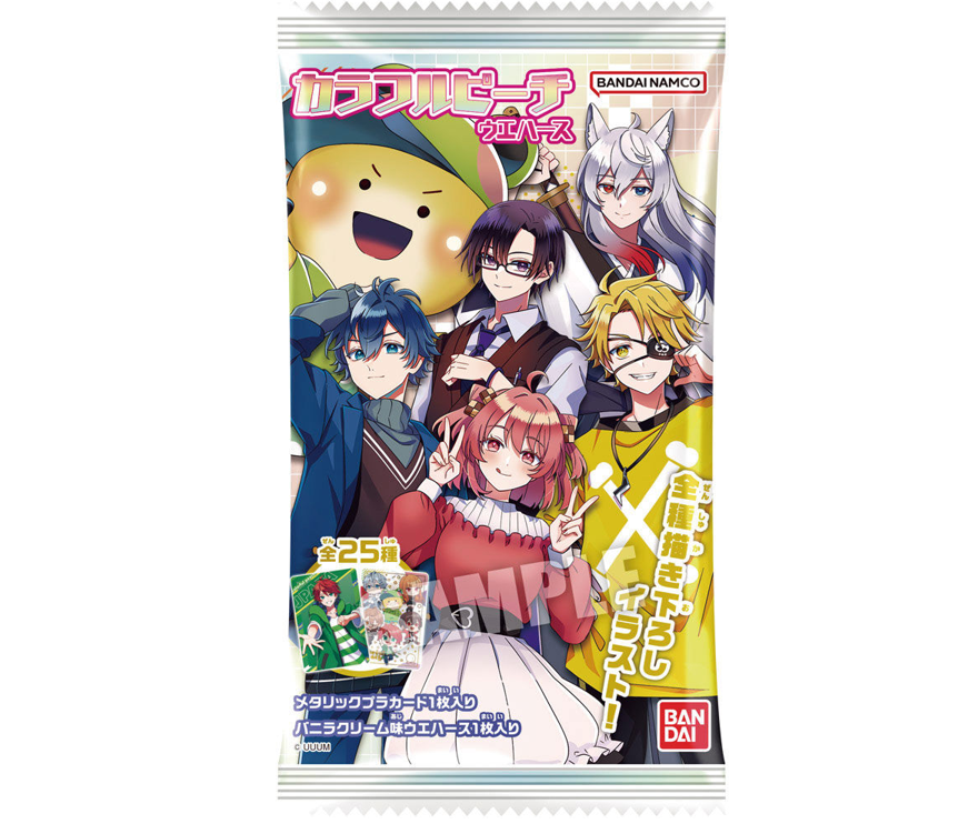 Bandai Colorful Peach - Vanilla Wafer + Collectible Card