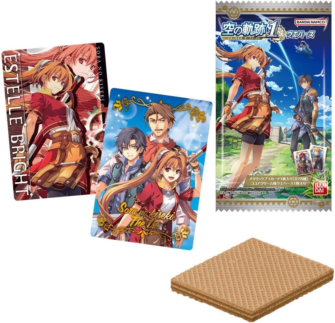 Bandai Shokugan - Trails in the Sky - Card & Wafer Vol.1