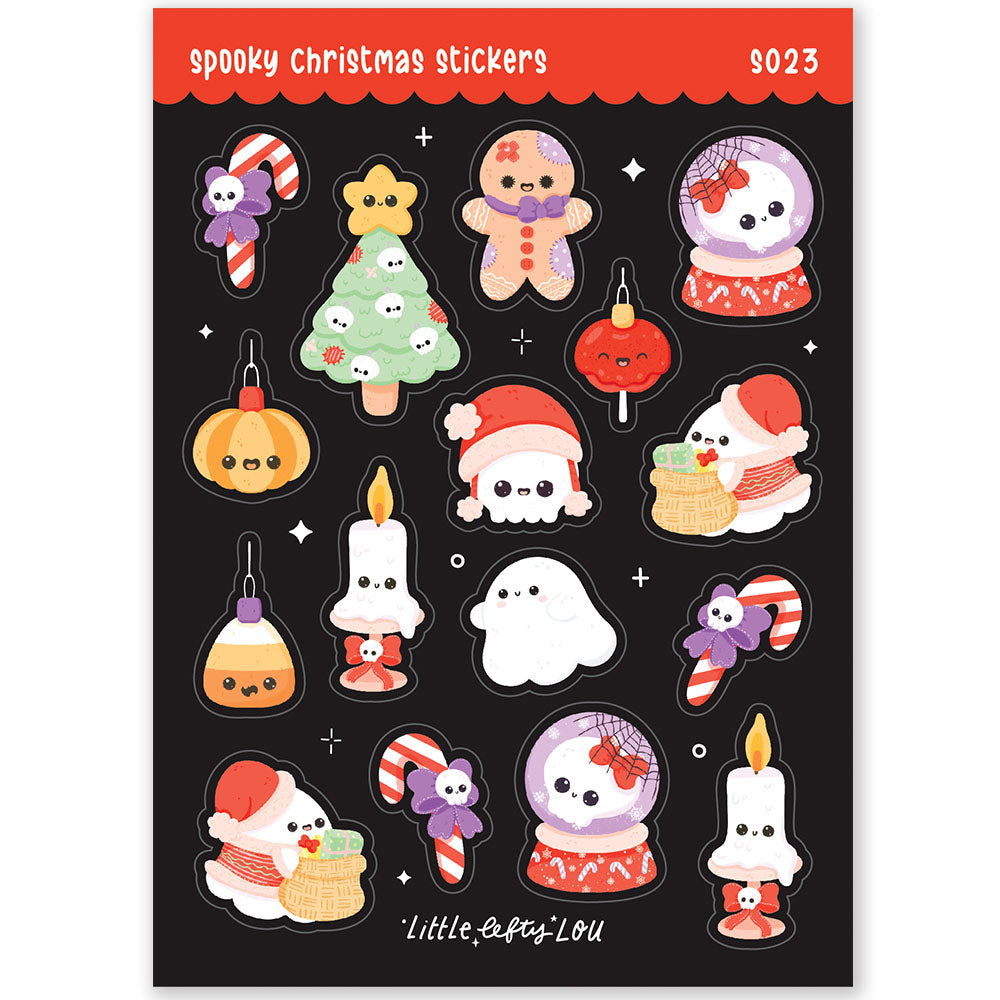 Stickervel - Spooky Christmas