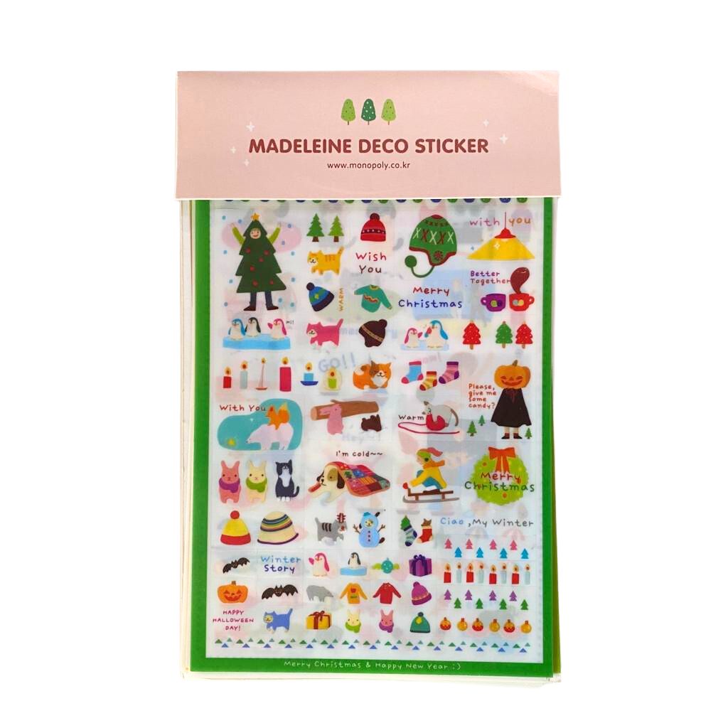 Stickerset - Madeleine Deco Sticker - 7 Stuks