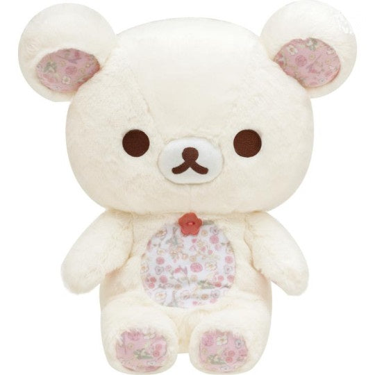 Large Plush San-X Rilakkuma - Flower Tea Time - Korilakkuma