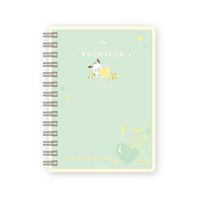 Sanrio Notebook A6 met Ringband - Pochacco - Heart