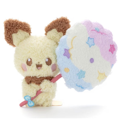 Pokémon Pokepiece Medium Plush - Fluffy Pichu Sweets