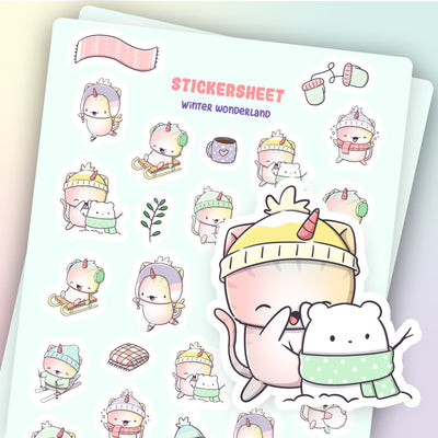 Stickervel - Winter Wonderland - CutieSquad