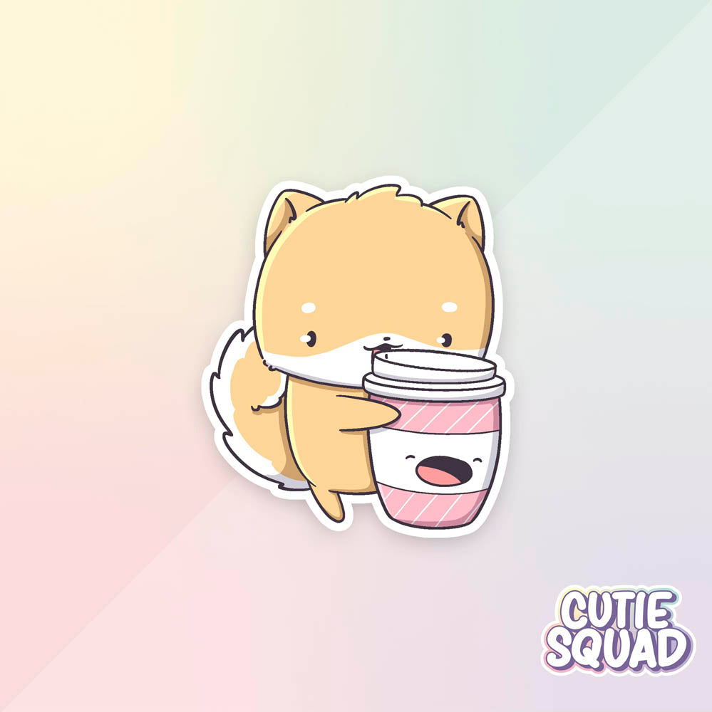 Stickerset - Shiba High Tea - CutieSquad